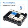 Top-Selling Car Audio Fuse Box: 4-Way/2-In 4-Out Distribution with LED Light Holder