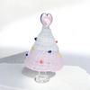 Home Decor Christmas Tree Figurines Brushed Glass Christmas Decoration Crystal Christmas Tree  Gift