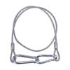 Adjustable Anti-Fall Safety Rope for Stage Light & Sound Equipment - Stainless Steel, Plastic-Coated Wire