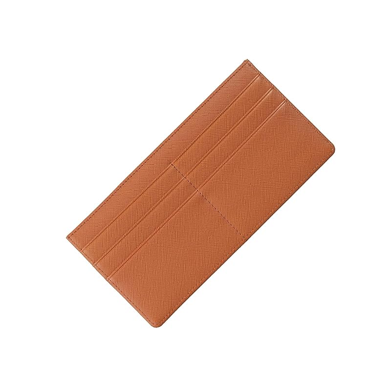 

[TOEDNNQI] [Version up! Plus] Long wallet card case ladies Thin Larger than other card cases wallet billfold With coin purse slim lightweight thin