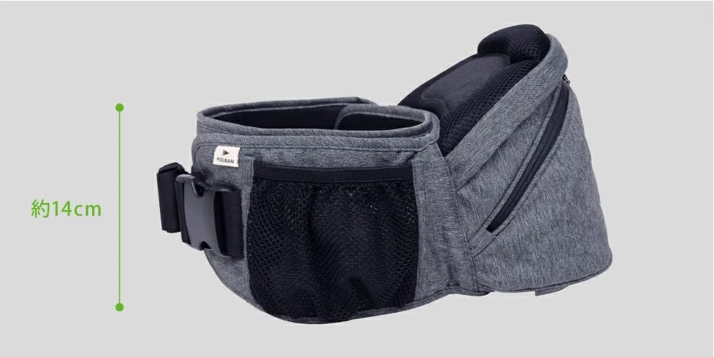 Nosítko pro miminka POLBAN ADVANCE s ripstopovým efektem, černé