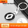 2026 Hot For Renault Interior Stickers Zinc Alloy Car Key Ring Keychain Decor Accessories For Renault Megane Clio Kadjar Captur