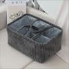 1 Panier de Rangement Bohème Large - Organisateur Multi-Compartiments Pour Vêtements de Bébé, Jouets & Décoration Intérieure