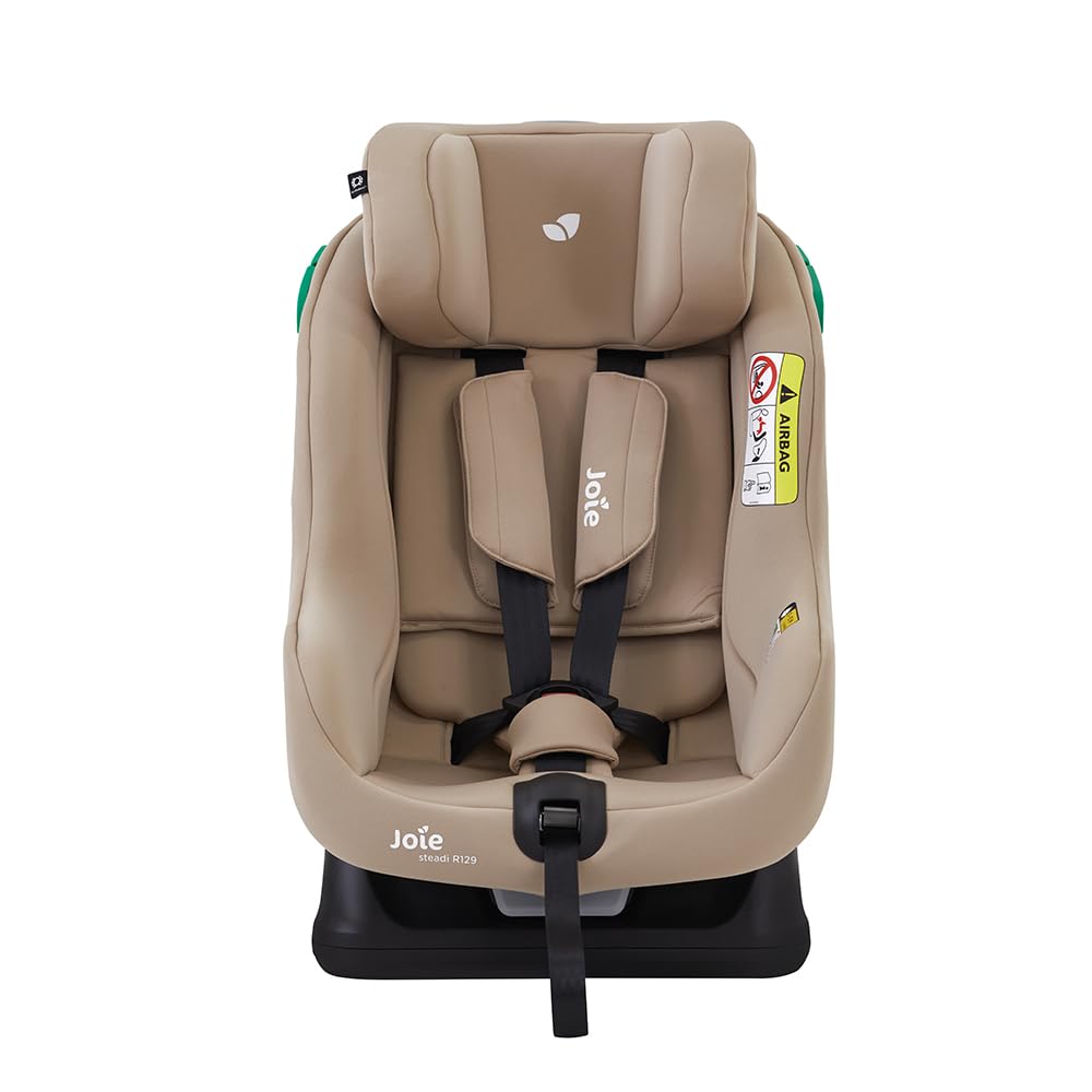 Joie Steady R129 Barnesete (Setebelte type), ECE R129-kompatibel, Lett og kompakt, Egnet for nyfødte og oppover. [Bakovervendt: 40-105 cm