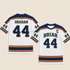 Brandneu vom Campus Briar University Eishockeytrikot Graham 44 DI LAURENTIS 66 Cosplay T-Shirt Herren Damen Sommer Streetwear T-Shirts
