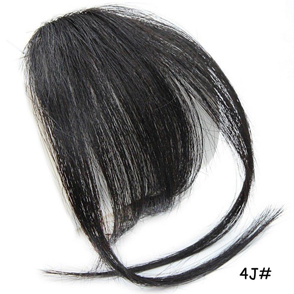 

LISI HAIR Синтетические накладные челки для наращивания волос на заколке для волос Натуральный черный Светло-коричневый Темно-коричневый Высокотемпературное волокно