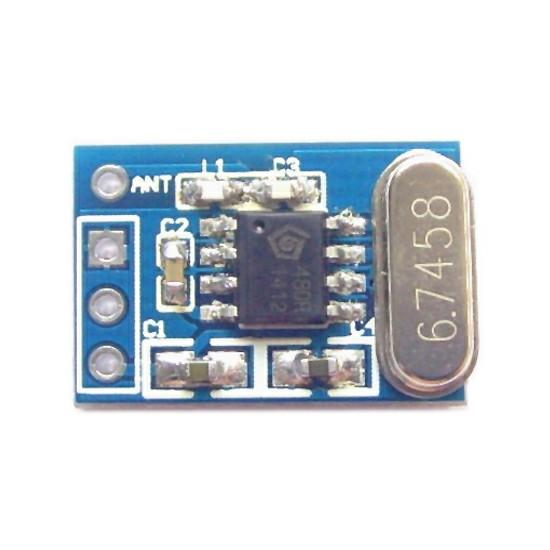 

SYN480R 433M ASK/OOK Wireless Receiver Module 10*10*2 білий