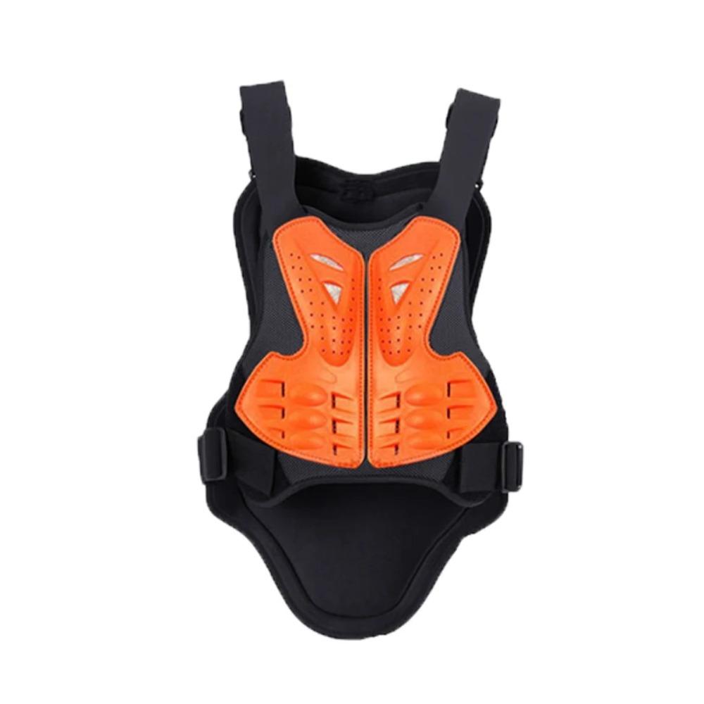 Adults Motorcycle Motocross Riding Armor PE Hard Shell Shock Resistant Chest Spine Protection Off Road Armor Vest