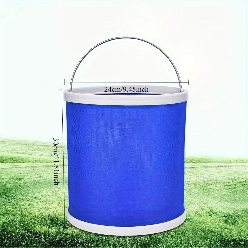 1PC/13L Multifunctional Folding Bucket Shrink Bucket Car Convenient Outdoor Folding Bucket Fishing Bucket for Car Washing