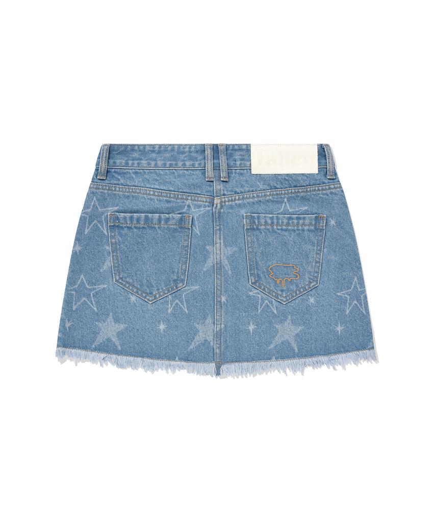 Pallet Stella Denim Skirt Blue