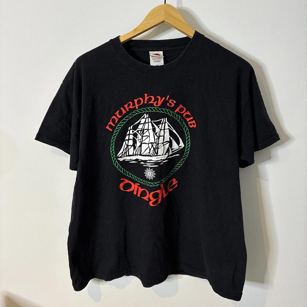 Murphy's Pub Dingle Maglietta Uomo XL Extra Large Nera Maglietta Turistica Irlandese