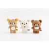 San-X Rilakkuma Standing Mini Plush Toy MV25601 H140 X W105 X D60mm