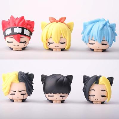 Anime Bondage Magic and Muscle Sleeping Cute PVC Action Character Toy 6cm Boy Girl Gift Model Figure Desktop Ornament