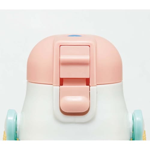 Skater Kids' Stainless Steel Water Bottle, 580ml, Direct Drinking, Snoopy 80s Cafe Design, Kid-Friendly, Lightweight, Insulated, Sports Bottle, Cute,