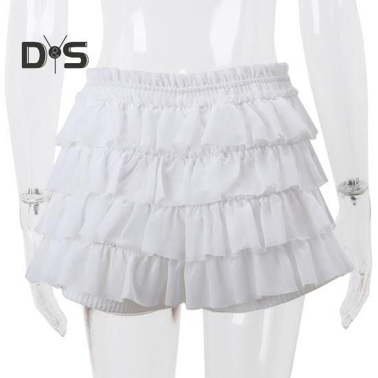 Femei sexy două piese fuste mini set talie joasă cu volane fustă scurtă evazată mânecă lungă cravată-up crop top set petrecere Club ținută