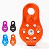 Aluminum Alloy Fixed Mountaineering Single Pulley with Bearing
