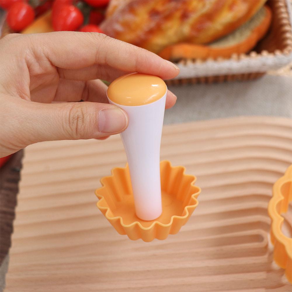 Dishwasher-Friendly Cupcake Press Mold Set Non-Stick Dessert Baking Molds  Home Use
