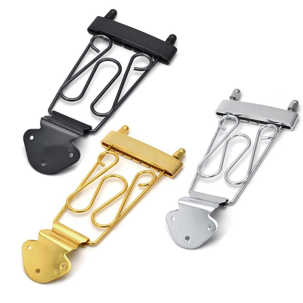 Replacement Parts Guitar Bridge Gold/Silver/Black String Pitch Fixed Board Guitar Tailpiece