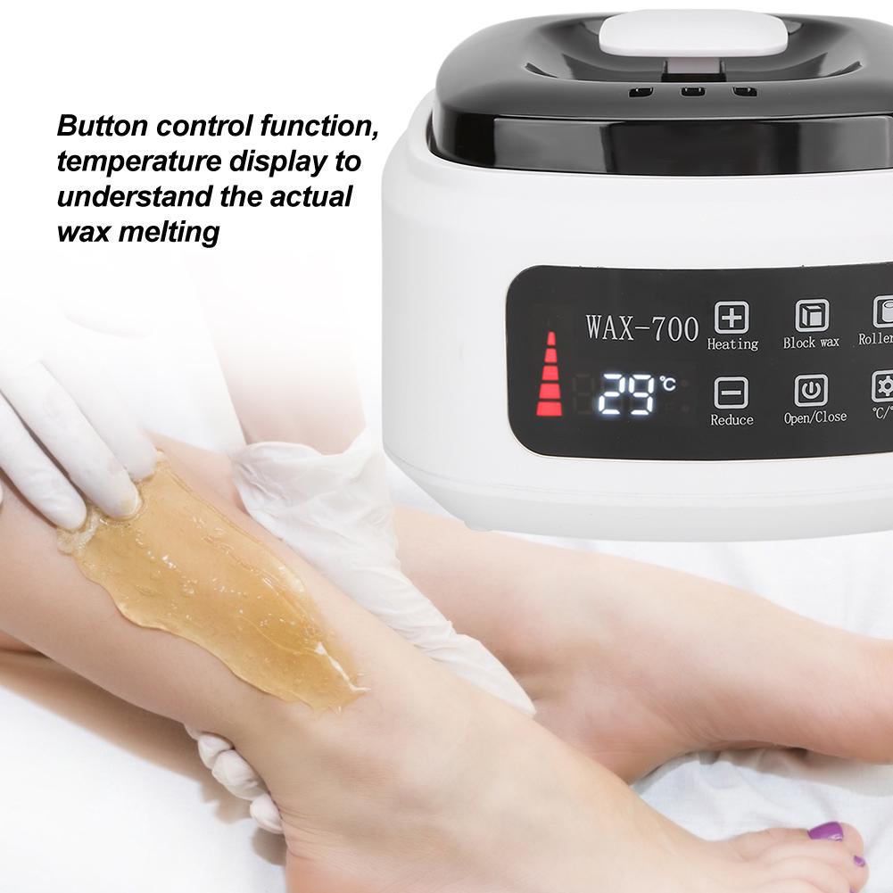 500ml Wax Heater Automatic Temperature Control Electric Hair Removal WaxMelt Machine