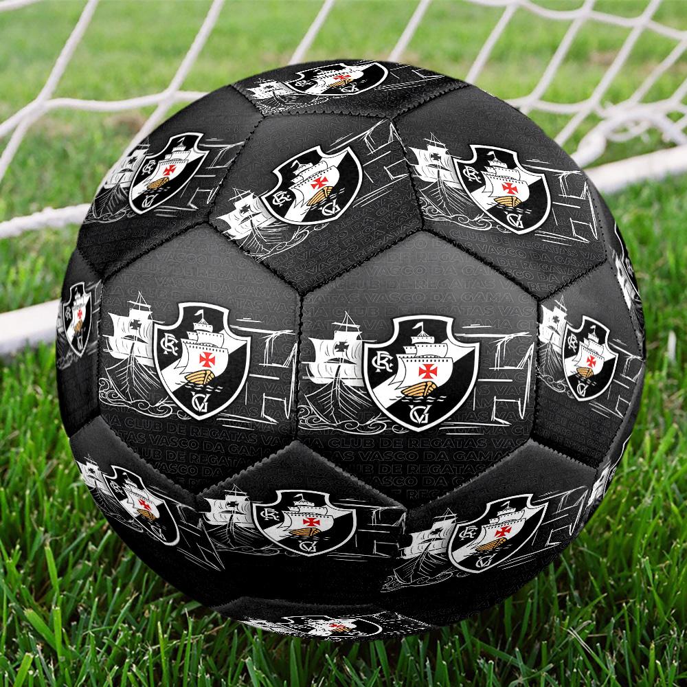 Vasco Football Club Printed Size 5 Soccer Balls, High-Quality, Anti-Slip, Protective Football, A Unique Gift , Birthdays, Christmas Gifts