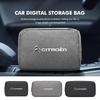 Car Logo Digital Storage Bag Waterproof Data Cable Travel Handbag For C4 C3 C5 C1 C2 C6 VTS C4L DS3 DS4 DS5 Grand