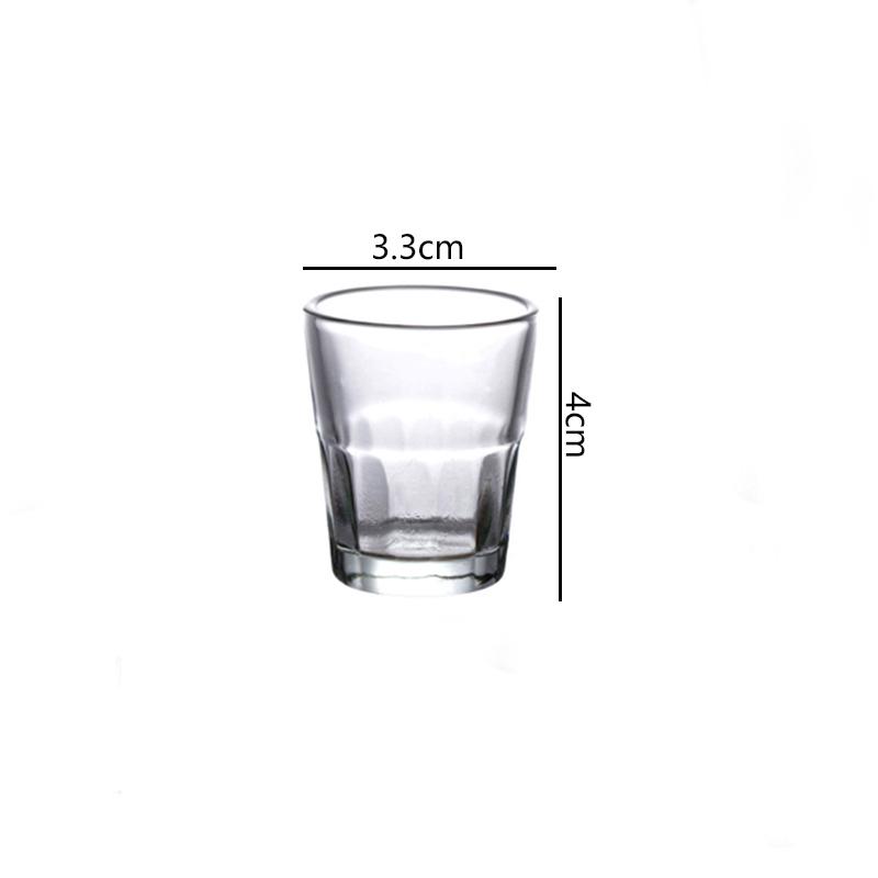 20ml Spirits Cup Whiskey Cocktail Brandy Cups 12pcs Set Creative Small Wine Utensils Drinkware Restaurant Specific Wine Glasses