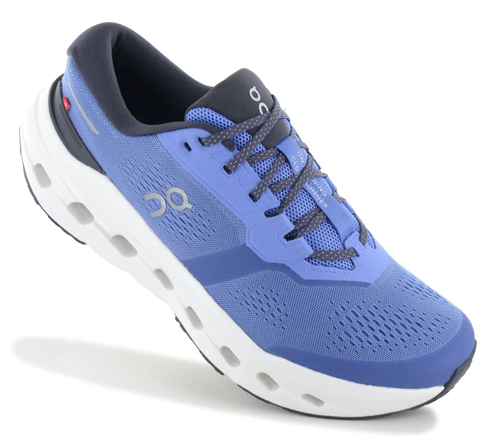 Joom On Running Men's Blue Cloudrunner 3 - Running Shoes Sneakers Sailor-Ivory 3Mg10074750 Original 47.5