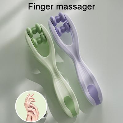 Finger Massager for Hand Pain Relief Dual-Sided Therapy Tool Blood Circulation Joint Massage Roller for Hands Palm Wrist