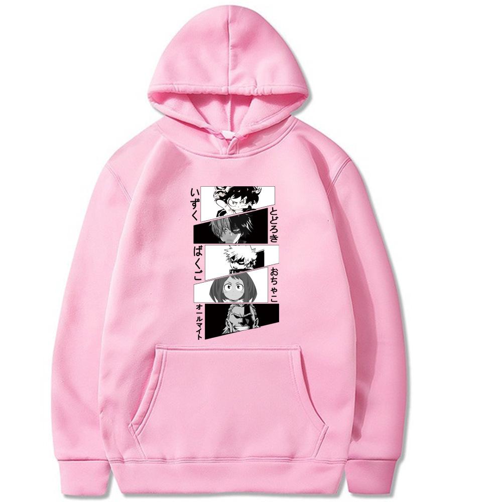 Hoodies Women Men Long Sleeve Hooded Sweatshirts Unisex Cool Casual Streetwear Y2K Street Fashion Clothing
