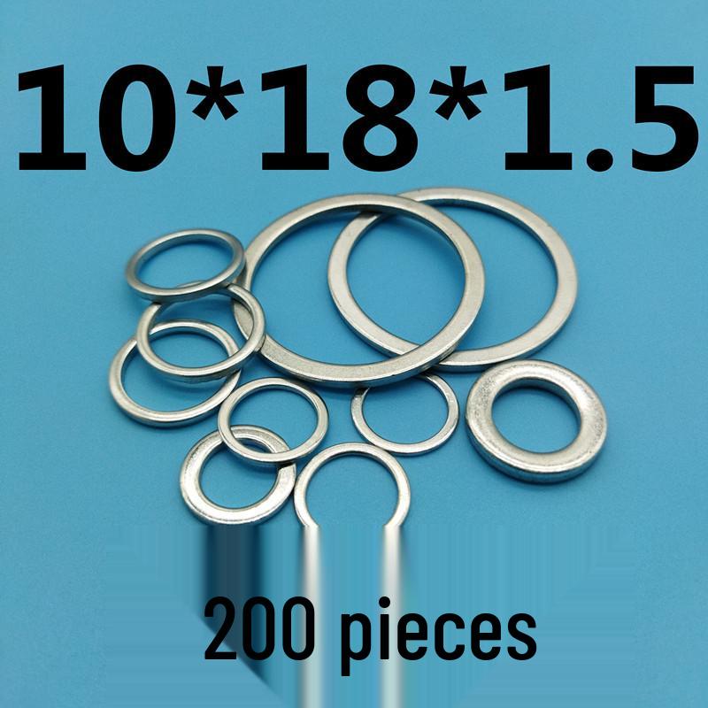 Thickened Galvanized Iron Flat Washer: Small Outer Diameter, Narrow Edge