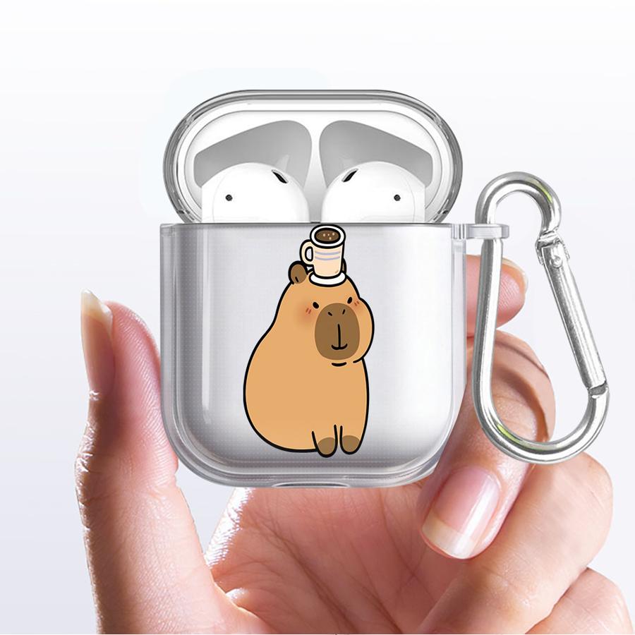 Capybara Cute Clear Earphone Cases Cover Case For Airpods Pro2 1 4 2 Pro Pro3 3
