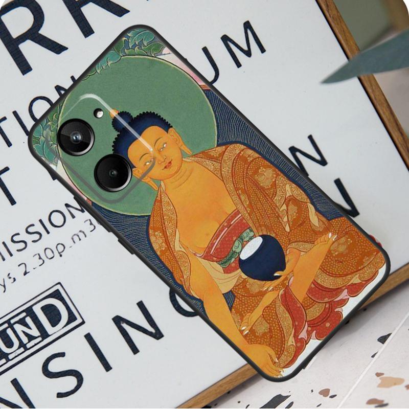 Shakyamuni Buddha For Realme 12 Pro Plus 9 10 11 GT5 C51 C31 C67 C55 C53 C35 C33 C30 C21Y C25s GT Neo 6 Case