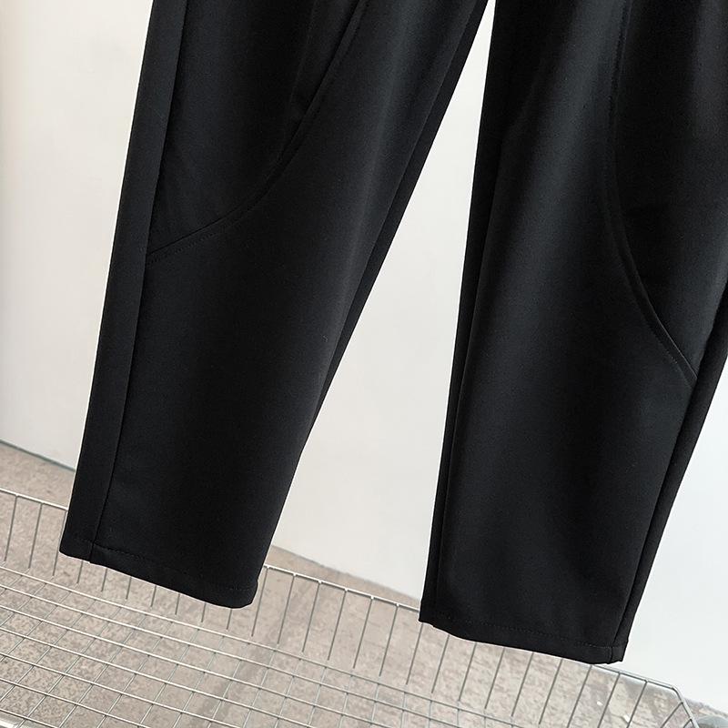 2025 Herbst Übergröße Mehrfach-Taschen Schlankmachende Cargo-Knöchelhose