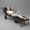 Wagon-Lounger Portable Reclining Beach Cart Versatile for Camping, Park, Campers