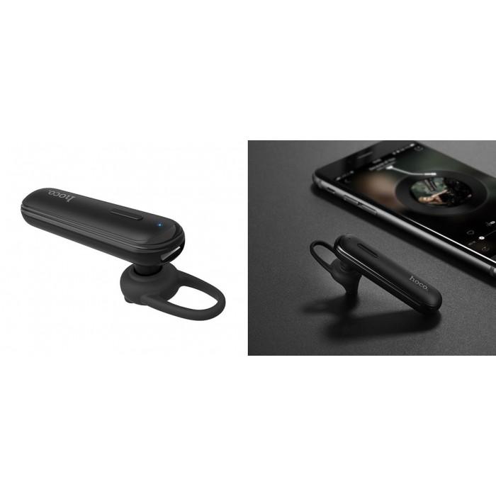 Bezprzewodowy zestaw słuchawkowy Bluetooth Hoco E36 Free Sound Business Bluetooth Headset Mono Czarny