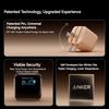 Anker 45W Nano Smart Typ C Ladegerät Schnellladung Faltbarer Stecker Kompaktes Bildschirmdisplay für iPhone 17 Pro Max 16 Pro USB C Ladegerät
