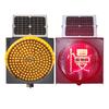 Type 400 LED Solar Flashing Light: Yellow and Red Warning Light for School Intersections