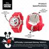 Disney Men's W002392 Mickey Mouse Watch with Red Band