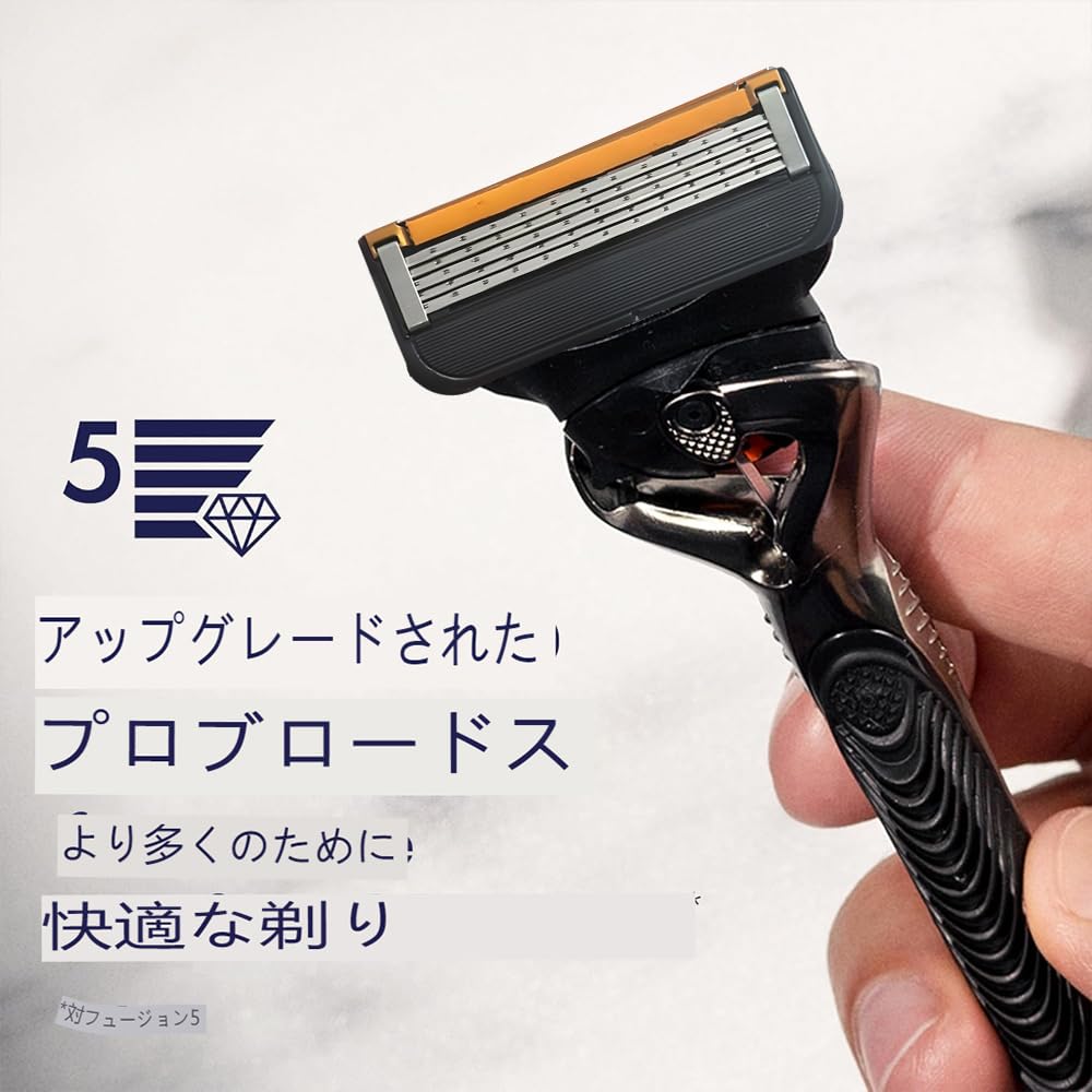 COOLHILL Gillette Replacement Blades ProGlide Electric Replacement Blades 5 Blades Flexball Pinpoint Trimmer Shaver Razor ProGlide Fusion Compatible