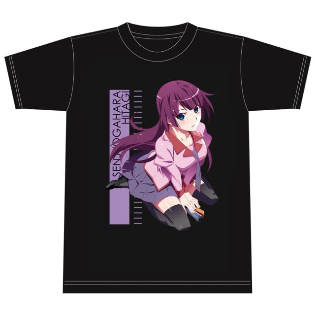 Monogatari Series Hitagi Size L T-shirt Senjougahara,