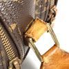 Louis Vuitton M45254 Monogram Reporter PM Crossbody Shoulder Bag Brown