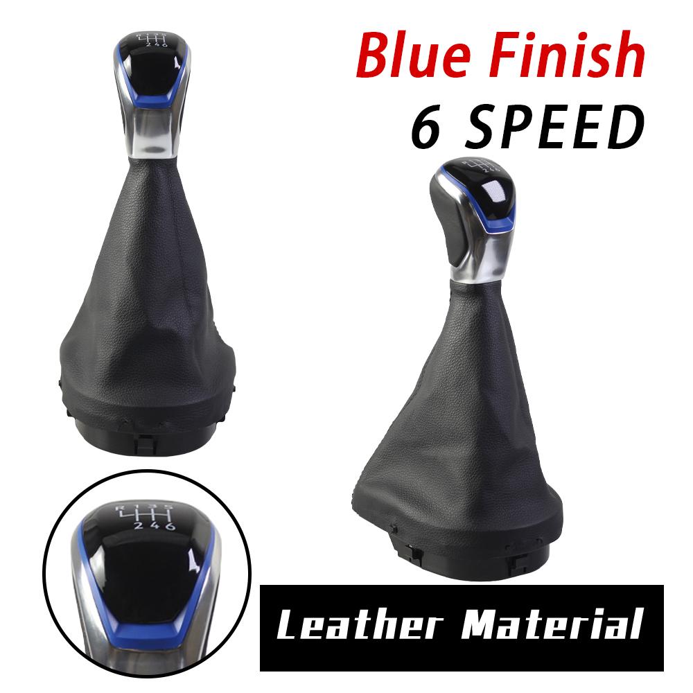 High-quality Manual Car Accessories 5/6 Speed Interior Replacement Part Gear Shift Knob For SEAT Manual Gear Shift Knob Fits