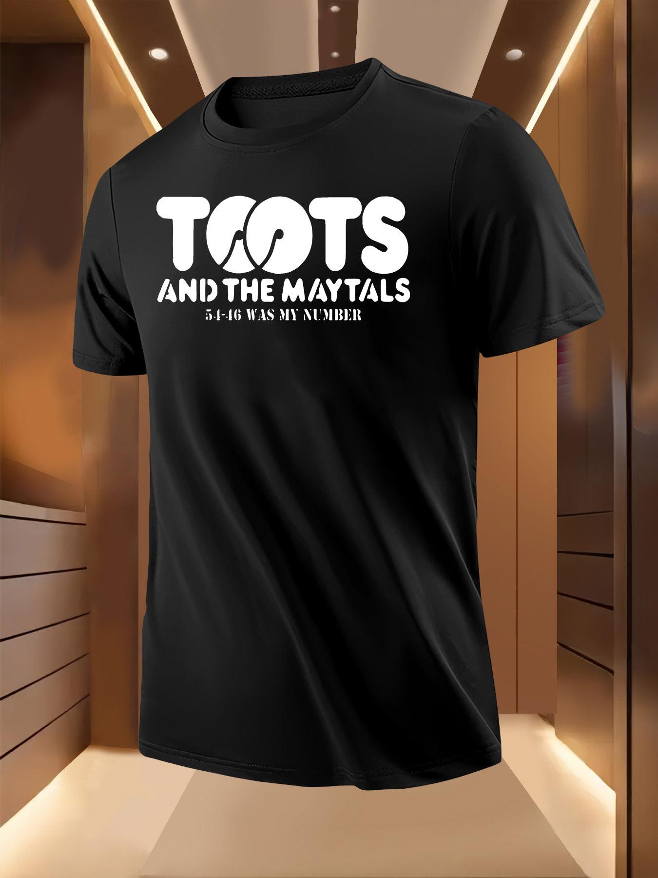 Tshirt with Toots and The Maytals Band Graphic Print - Br... XXXXL