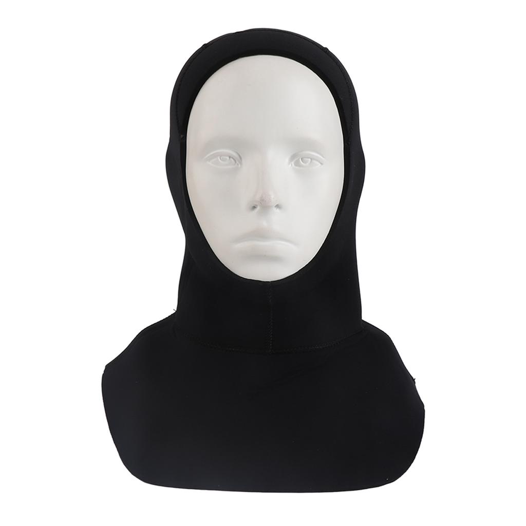 Diving Hood 5mm Neoprene Sun Protection Stretchy Quick Drying Thermal Wetsuit Hat for Men Women Swimming S/M