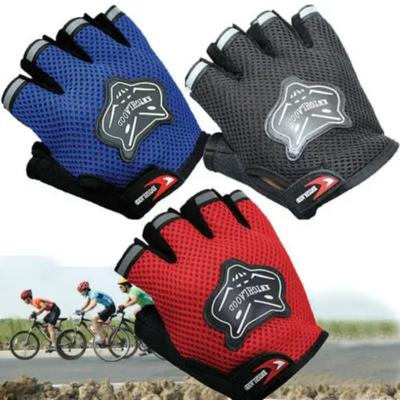 Pudcoco Heißer Erwachsene Bike Halbe Finger Handschuhe Radfahren Mesh Handschuhe Fahrrad Sport Kurze Handschuhe