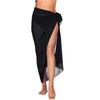 Sommer Sexy Strandrock Damen Strandbekleidung Chiffon Strandwickelrock Handtuch Langer Sarong Cover Up Sexy Bikini Schal für Bademode