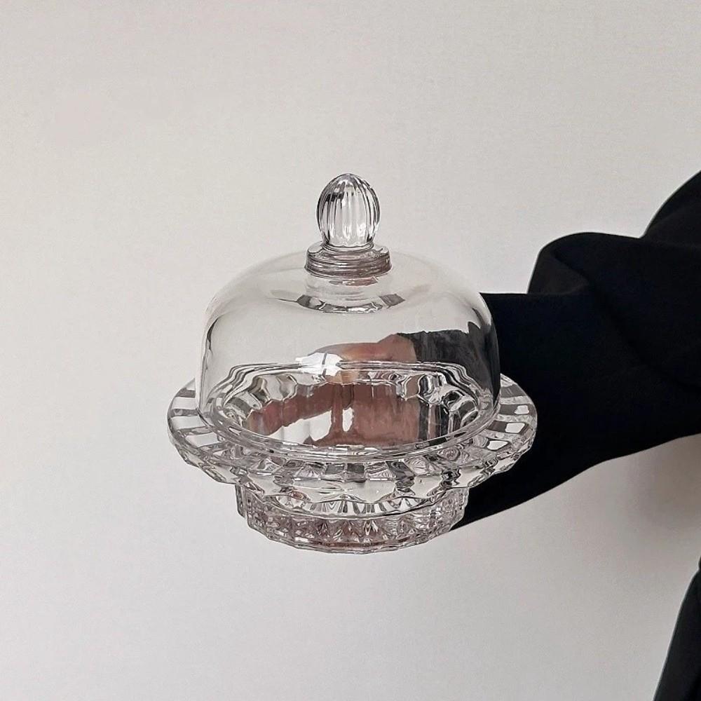 Transparent Dessert Bowl Exquisite Yogurt Bowl Fruit Bowl Bird's Nest Bowl Dessert Serving