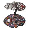 LED Face Cover Voice Control Adjustable Size Light Up Face Cover for Halloween Party Cosplay 2pcs