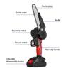 6 Inches Wood Cutter With 2 Battery 3000W 88V Mini Electric Chain Saw Pruning Chainsaw Woodworking Pruning Saw Garden Tool