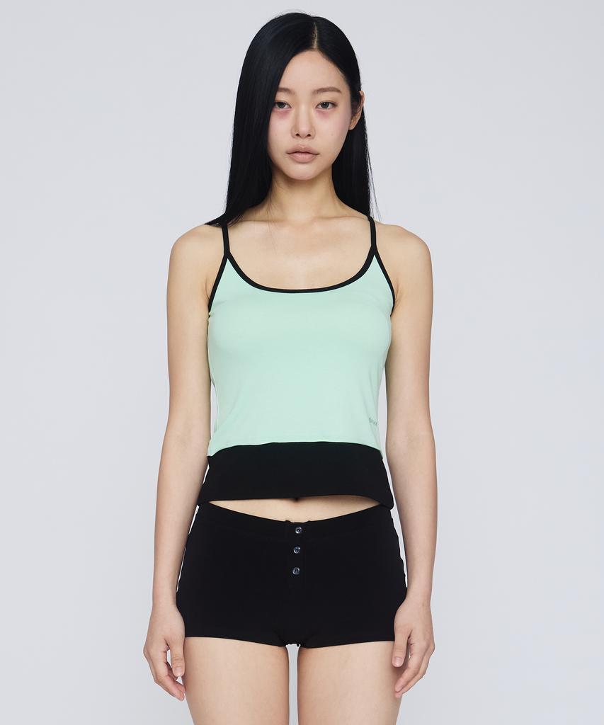 Gimeo Layered Tank Top Mint